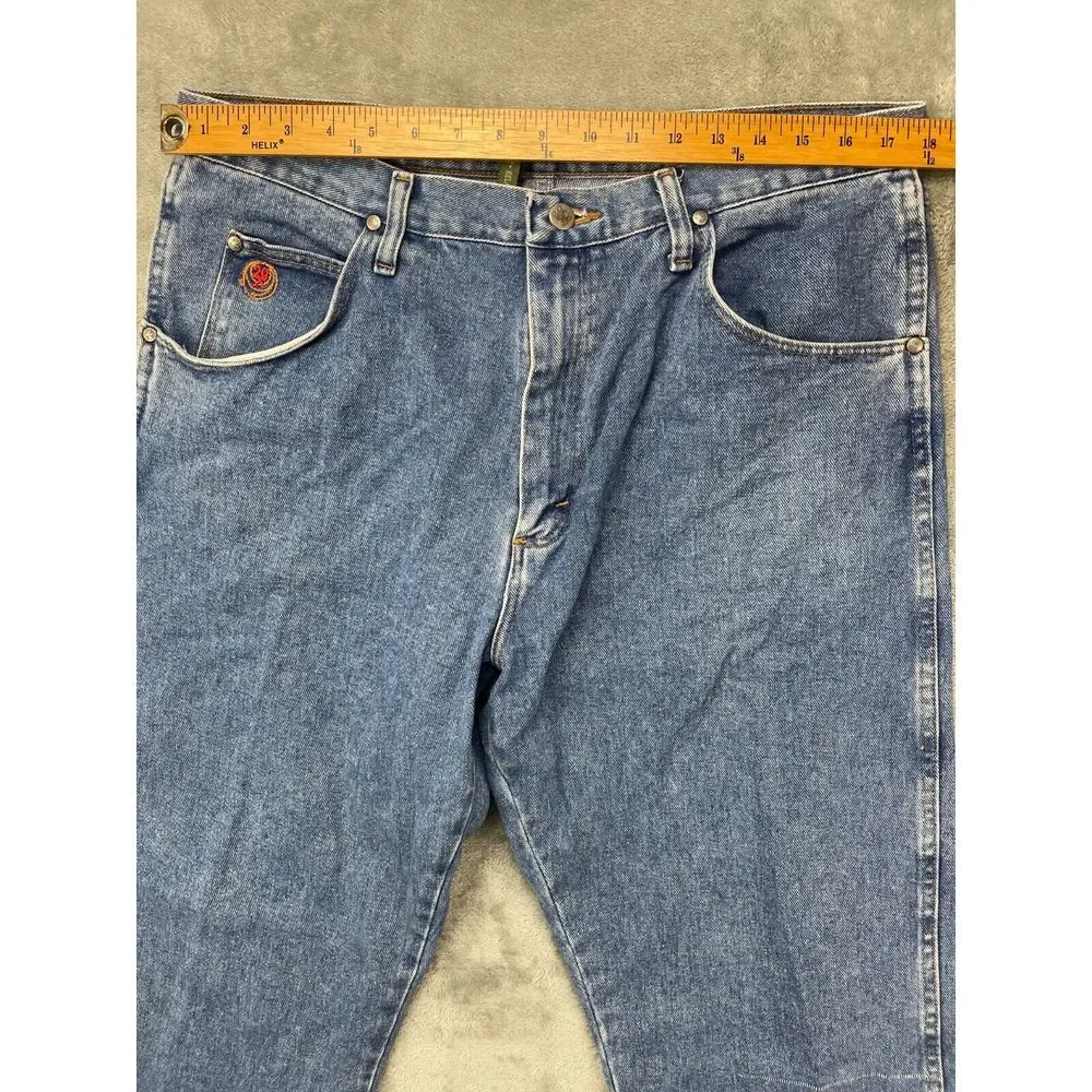 Twenty X Men's Jeans Size 36x30 Blue Cotton Denim Relaxed‎ Fit Style 22MWXVM